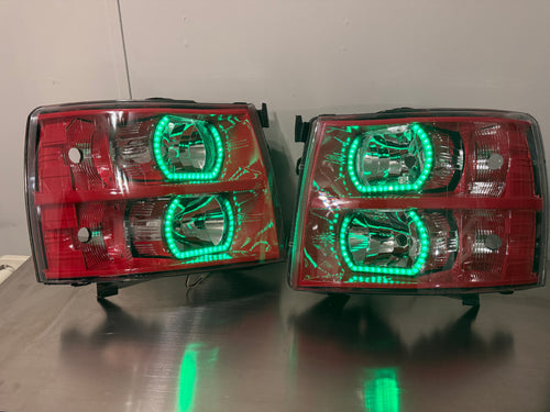 07-13 Silverado Headlights